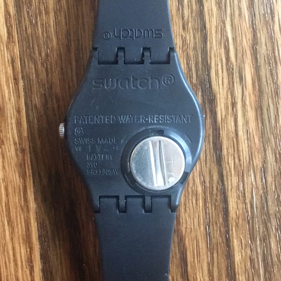 Swatch Accessories Swatch Once Again Black Watch Poshmark